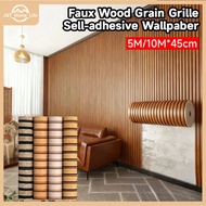 10 Meter Wood Wall Panel Wallpaper Dinding Ruang Tamu Wood Wallpaper Minimalist Wallpaper Multiple s