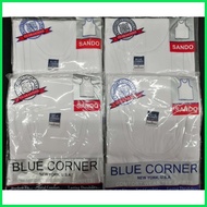 ✟ ◄ BLUE CORNER SANDO WHITE FOR MENS