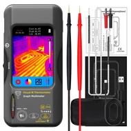 BSIDE SH7 มัลติมิเตอร์ถ่ายภาพความร้อนแบบดิจิตอล 2-in-1 กล้อง IR เลนส์มาโคร ตั้งแต่อัตโนมัติ สําหรับก