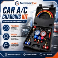 R134 Air Conditioner Refrigerant Meter Freon Pressure Gauge AC Manifold Gauge Set AC Manifold Gauge 