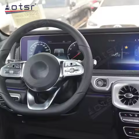 13.6 Inch Android 13 CarPlay Car Radio For Mercedes Benz G-Class G-Wagon G500 G63 2017-2024 Multimed