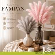 Rumput Hiasan Artificial Pampas Grass Flower Decoration Fake Plant Fake Reed Asthetic Decoration