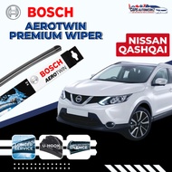 Nissan Qashqai BOSCH Aerotwin Car Front Wiper Set &amp; Rear Wiper (OEM only) / Windshield Wiper Blades