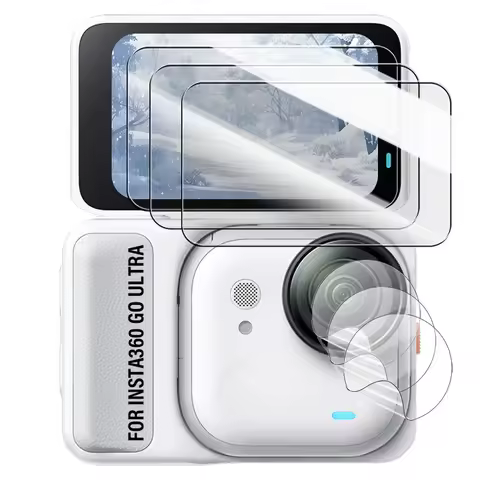 For Insta360Go Ultra Cameras Screen Protectors For Insta360 Go Ultra Screen Tempered Glass + Lens So