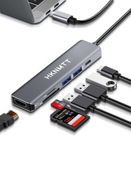 HKNMTT USB C Hub,USB C Docking Station,USB C Dock,USB C Dongle,USB C Hub Multiport Adapter HDMI Type