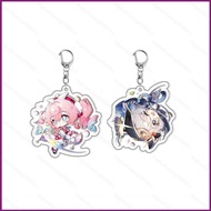 HT Honkai: Star Rail Acrylic Keychain Cipher Pendant Hyacinthia Bags Accessories Game Anime Peripher