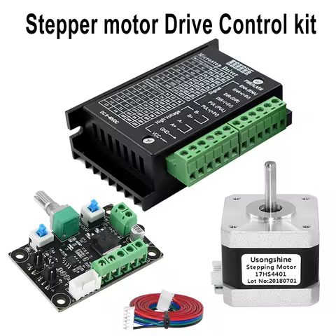 Nema17 Stepper Motor 17HS4401 TB6600 Driver MKS OSC Kit Adjustable Forward and Reverse Speed for CNC