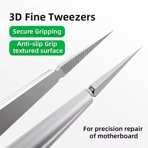 2UUL 3D-X tweezers TW02 anti-slip clamp high toughness anti-corrosion suitable for mobile phone PCB 