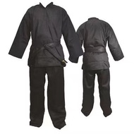 【Ready Stock】baju silat set berkualiti silat hitam uniform material arts gayong pencak silat