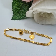 2 Gram Young Gold Children's Rice Bracelet