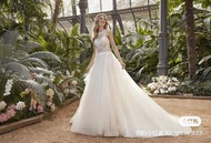 大特賣冠南華pronovias St Patrick 婚紗 White Lace Wedding Dress