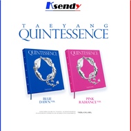 ( BIGBANG ) TAEYANG Album [ QUINTESSENCE ] BLUE DAWN Ver./ PINK RADIANCE Ver.