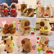 27cm Capybara Capybara Animal Doll Doll Snot Capybara Plush Toy Ragdoll Children Soothing