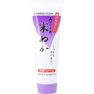 Kurobara Honpo Mihada Komachi Rice Bran Facial Cleansing Foam 120g