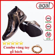 Agat Men's Leather Chealsea Boots High Quality Beautiful High Quality, Super Durable Stitched Sole, 