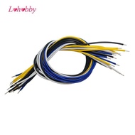Lohobby 16 Pieces of Pickup Wire, Multipurpose, 30cm Length, Compact Circuit Wire, 22 AWG Gauge for 