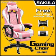 ❉✿Sakula Gaming Chair Pink Office  Kerusi Murah