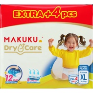 MAKUKU DRY CARE DRYCARE/ BabyPopok XXL22 +4 Pants XL24 +4/ - Baby Diaper Pants XXL 22 +4 XL 24 +4/