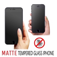 Matte Anti Finger Full Cover Tempered Glass For iPhone 11 12 Pro Max X XS XR MAX MINI 6 6S 7 8 Plus 7plus 8plus Screen Protector