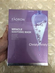 (現貨) ~EAORON 藍花楹花修護提亮奇蹟面膜 -5片裝 (EAORON Miracle Soothing Mask) ~到期日: 2024年 08月