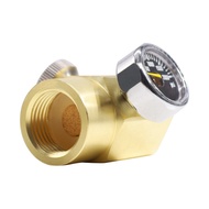 (RZUF) Co2 Cylinder Inflation Connector Gas Cylinder Adapter Soda Cga320 Co2 Filling Joint Gas Cylin