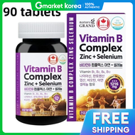 Vitamin B Complex B Group B5 B3 B12 B6 B100 Zinc Selenium Nutritional Supplement