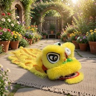 Premium Wool Lion Dance Children Lion Dance Lion Dance Head Children Head Children Little School Per