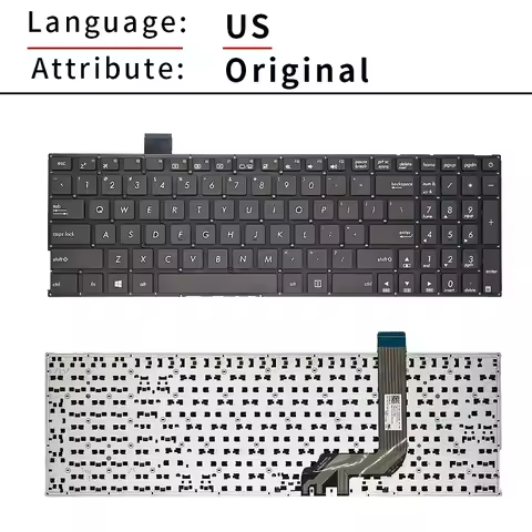 US/SP Laptop Keyboard For ASUS X542 X542U/UR/UA/UN/UQ X580B K542 A542 A580U F580U FL8000 FL8000U R54