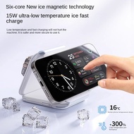 60W Wireless Charger 3 in 1 Magnetic Charger Foldable Fast Charger For Apple & Andriod Devices