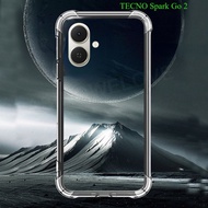 เคสโทรศัพท์สำหรับ TECNO Spark Go 2 Tecno Go2จุดประกาย SparkGo2 4G 5G โปร่งใสกันกระแทกเคสโทรศัพท์ซิลิ