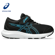 ASICS CONTEND 9 PS KIDS RUNNING SHOES IN BLACK/DIGITAL AQUA