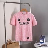 Genuine imported Bape X Miami International Ape Head Fashion Brand Printed Sweater Autumn And Winter
