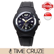 [Time Cruze] Casio MW-600 Dark Blue Dial Analag Black Resin Men Watch MW600F-2AV MW-600F-2AVDF MW-60