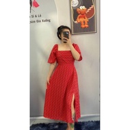 DRESS KOREA STYLE | DRESS VIETNAM | DRESS FLORAL | DRESS MURAH VIRAL | DRESS BUNGA | DRESS