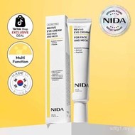 NIDA Revive Eye Cream For Face And Neck (40mL) / Probiotic Solution, Retinal, Peptide / Wrinkles, Fi