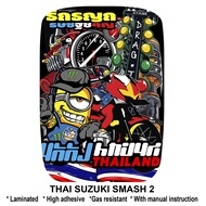 SUZUKI SMASH GAS TANK STICKER THAI SUZUKI SMASH 2 ej cycle