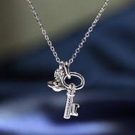 EUNICE EUNICE EUNICE Key Saturn Pendant Necklace Temperament Simple ins Star Clavicle Chain Necklace
