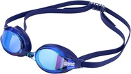 Arena Arena swimming goggles mirror lens emerald x blue x navy/navy