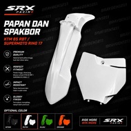 Ktm 85 Number Plate - KTM85 Supermoto RBT Front Fender