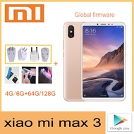 โทรศัพท์สมาร์ทโฟนแอนดรอยด์ Xiaomi Mi Max 3 6.9นิ้ว,แรม4G รอม64GB ลายนิ้วมือ4G 5000MAh เวอร์ชันสากล