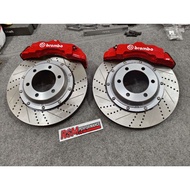 Brembo 18z 6 pot 355mm 380mm rotor Toyota Hilux Vigo Revo Rocco Rough GR