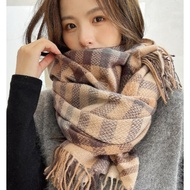 Japan Bifrost Plaid Scarf Shawl Large Autumn Winter Japanese Accessories Miscellaneous Goods