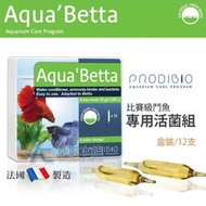 【AC草影】法國 BIO Aqua Betta 比賽級鬥魚專用活菌組（盒裝/12支）【一盒】