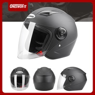 OneTwoFit หมวกกันน๊อก หมวกกันน็อคครึ่งใบ หมวกกันน็อค index หมวกกันน๊อค กันลม กันน้ำ เลนส์เอชดี แข็งแ