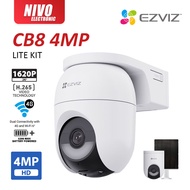 Ezviz CB8 Lite + Solar Panel 5W 4G & Wi-Fi Smart Home Battery Camera Kit