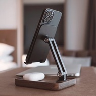 木與微光 | 原木鋁合金手機架 | 質感實用聖誕禮・交換禮物