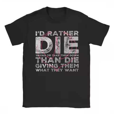 Men T-Shirts The Best Andor Quote Novelty Pure Cotton Tee Shirt Short Sleeve T Shirts Round Collar C