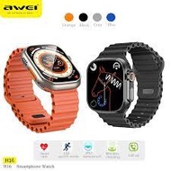 Awei 2023 Smart Watch H16 Ultra Series 8 NFC Smartwatch Men Women Bluetooth Call Waterproof Wireless