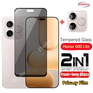 Privacy Tempered Glass For Honor 600 Lite 5G 2026 Screen Protector for Honor600Lite Honor600 600Lite