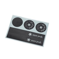 【 Snow Peak 】 Snow Peak 65th Anniversary Logo Sticker Set NV-065 [Direct from Japan]